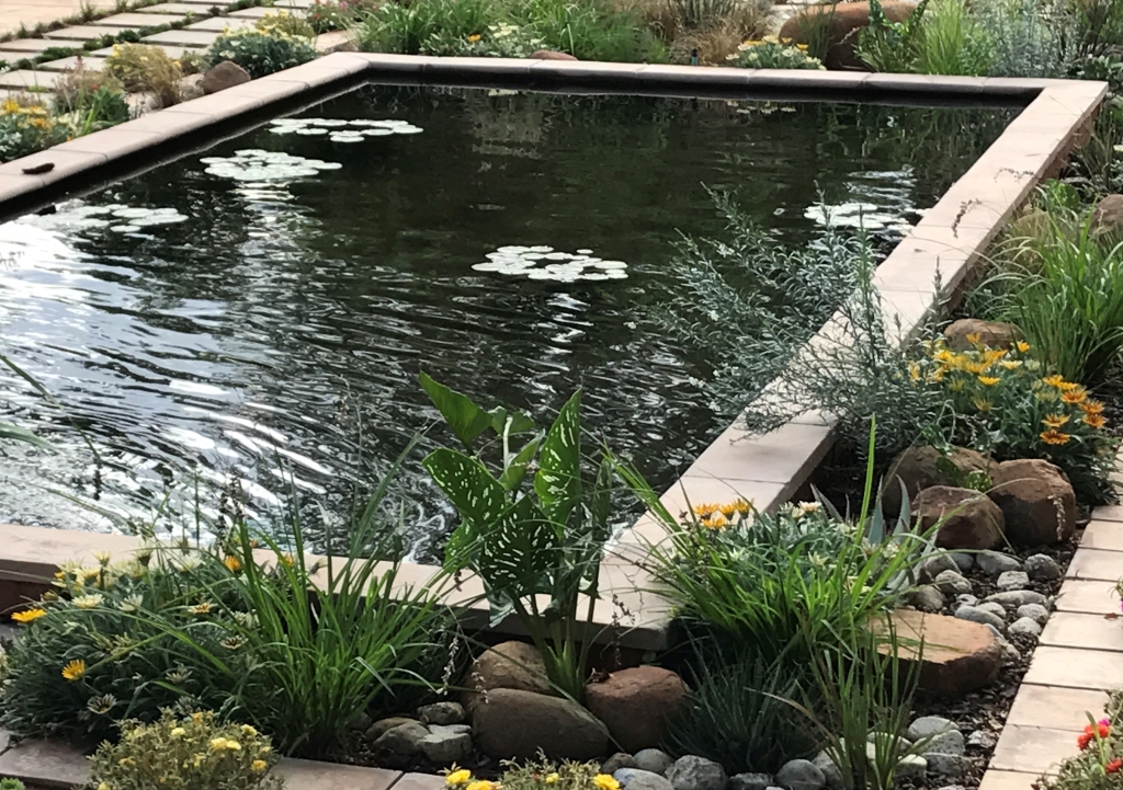 Planning an efficient water feature